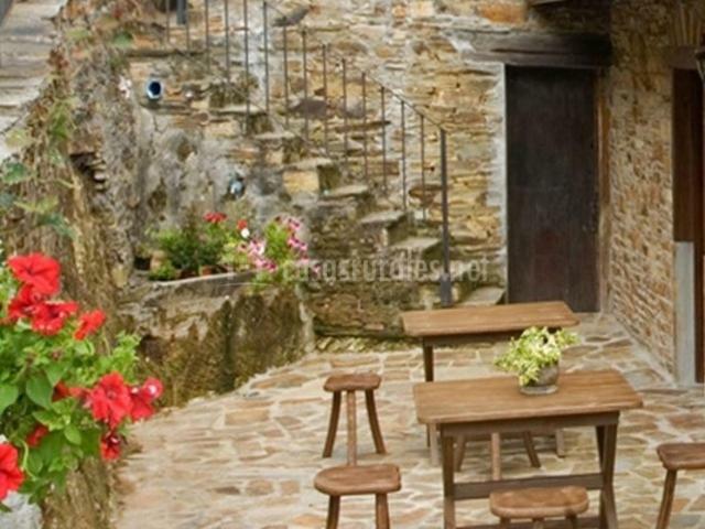 Ferienwohnung Apartamento El Acebo San Tirso de Abres Exterior foto