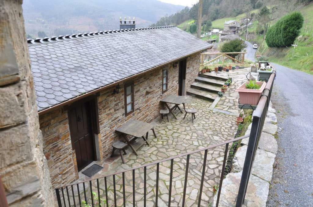 Ferienwohnung Apartamento El Acebo San Tirso de Abres Exterior foto