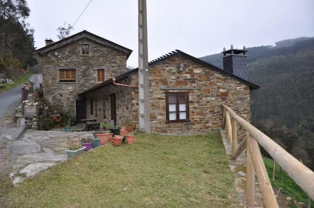 Ferienwohnung Apartamento El Acebo San Tirso de Abres Exterior foto