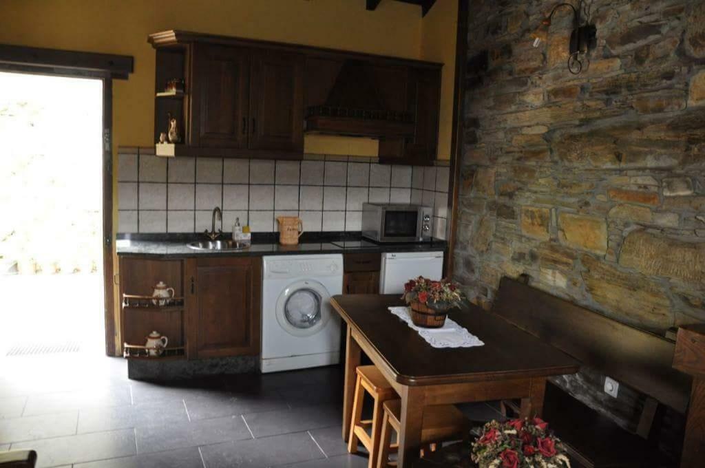 Ferienwohnung Apartamento El Acebo San Tirso de Abres Exterior foto